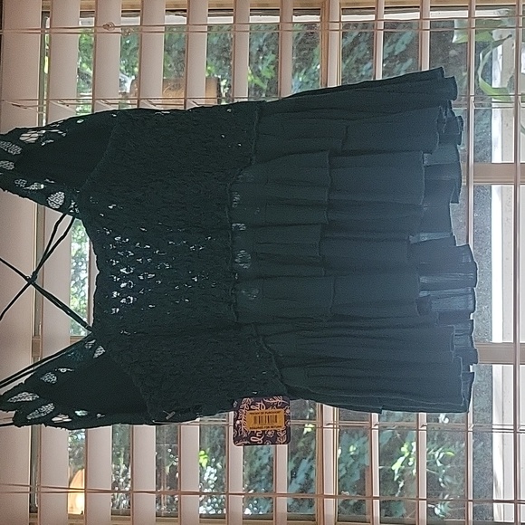 NWT Free People teal top - Picture 3 of 4
